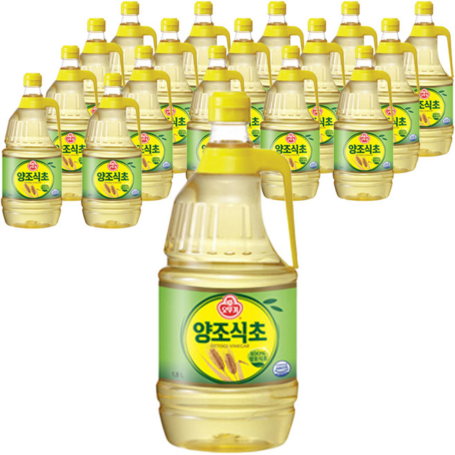 오뚜기 양조 식초, 1.8L, 18개