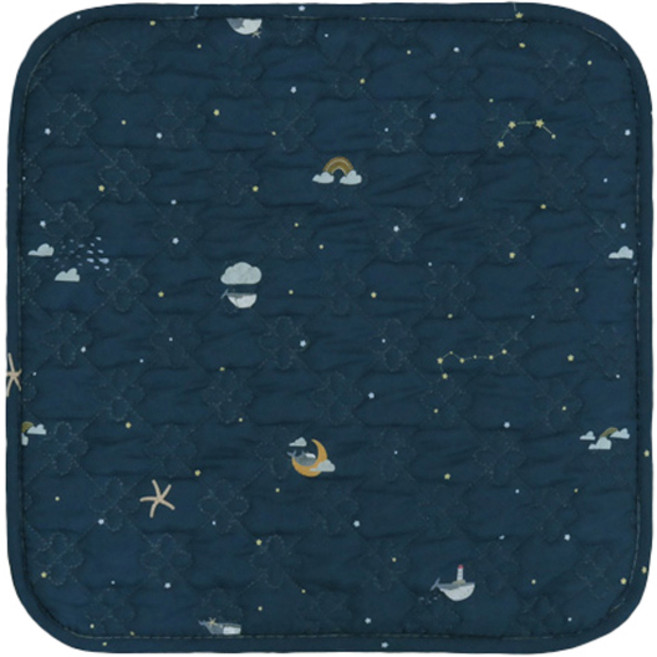 한일상사 밤하늘고래 1인용 양면 전기방석 JH1018A, 네이비