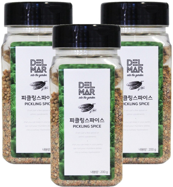 목화 피클링스파이스, 200g, 3개