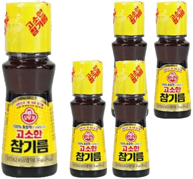 OTOKI 不倒翁 香醇芝麻油, 55ml, 5個