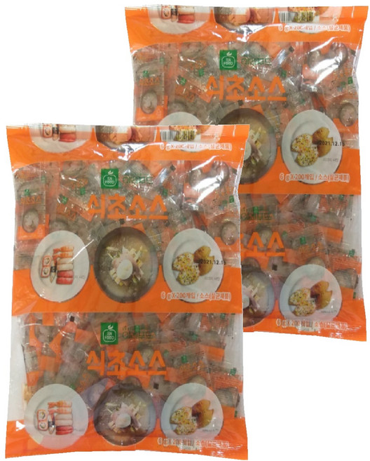 이엔푸드 미니식초, 1.2kg, 2개