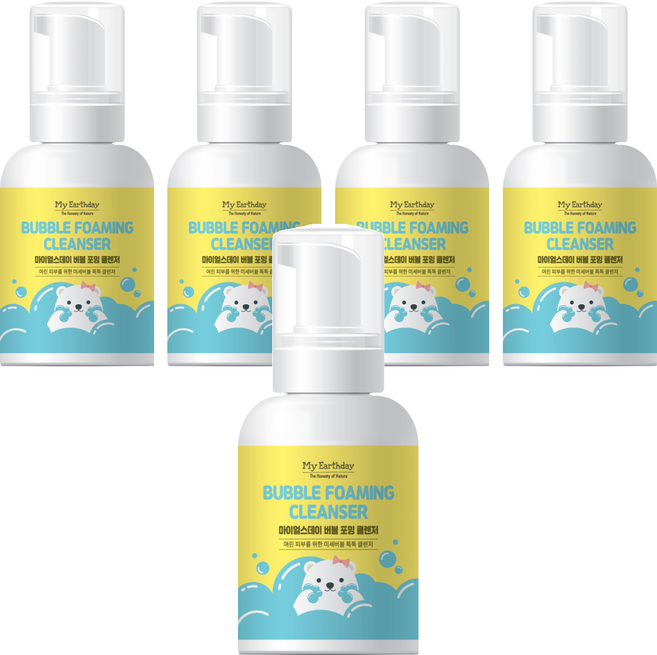 마이얼스데이 버블 포밍 클렌저, 300ml, 5개