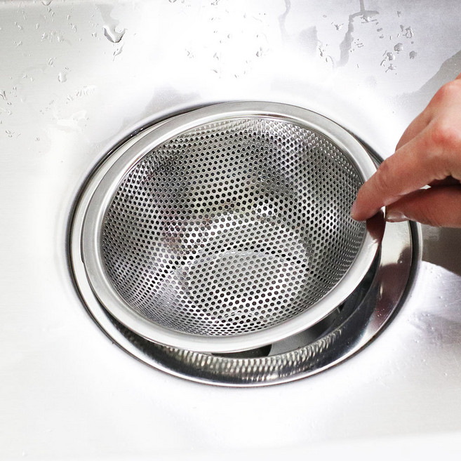 스텐팩토리 국산 시그니처 스텐304 싱크대 거름망, 1개