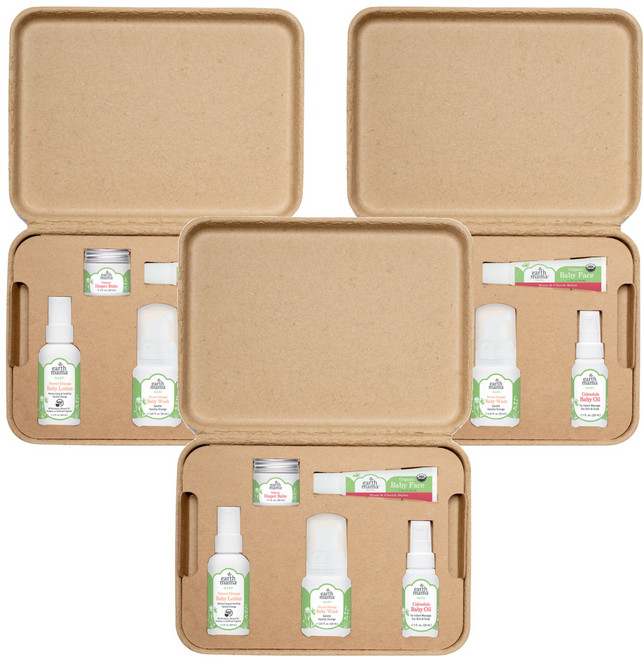 얼스마마 아기를 위한 목욕용품 5종 세트, 3세트