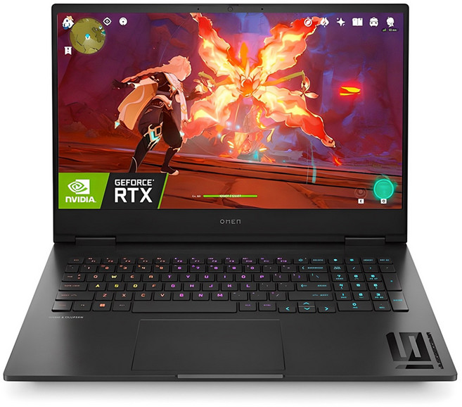 HP 2023 오멘 16 16.1 라이젠7 라이젠 7000 시리즈 지포스 RTX 4060, 쉐도우블랙, 512GB, 16GB, WIN11 Home, 16-xf0052AX