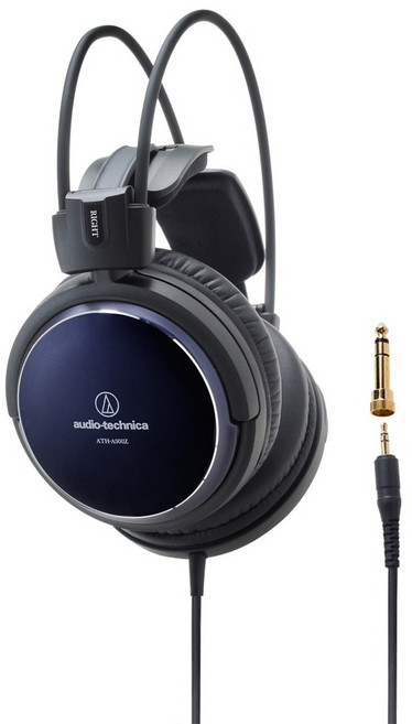 audio-technica 鐵三角 ART MONITOR 耳罩式耳機 原廠保固, 黑色, ATH-A900Z