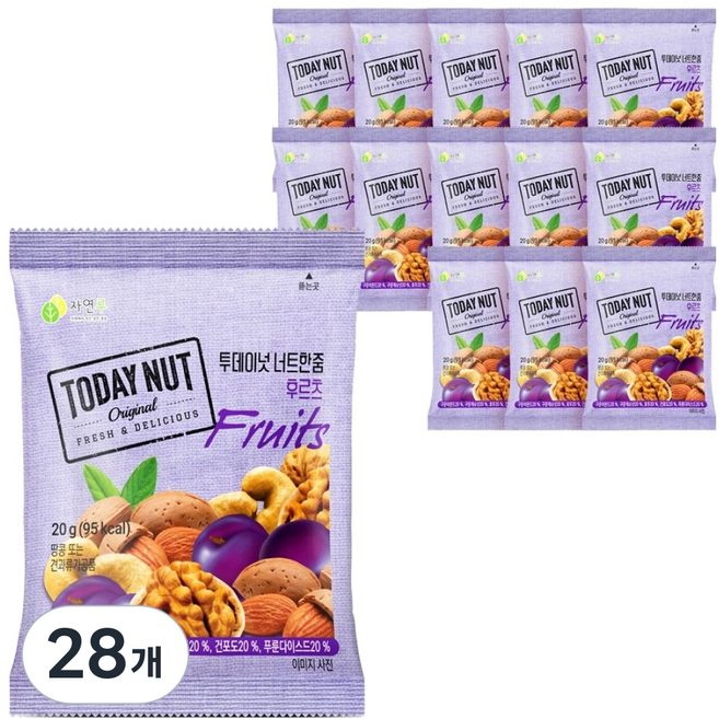 TODAY NUT 每日堅果 水果堅果, 20g, 28個