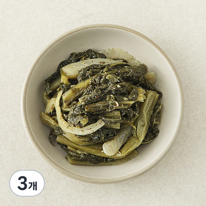 집반찬연구소 들깨시래기볶음, 130g, 3개