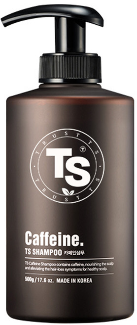 TS 카페인 샴푸, 500g, 1개
