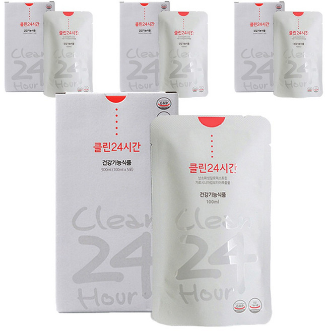 클린24시간 다이어트식품 사과맛, 100ml, 20개