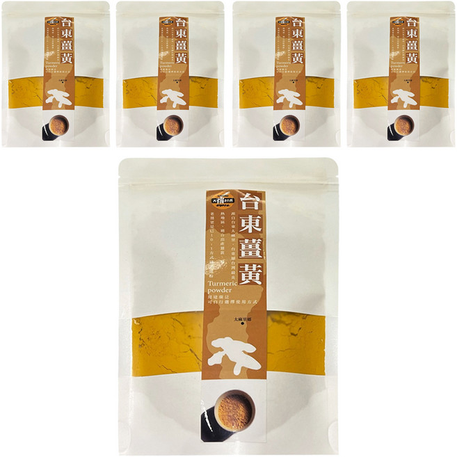 Sunfood 台東薑黃粉, 100g, 5包