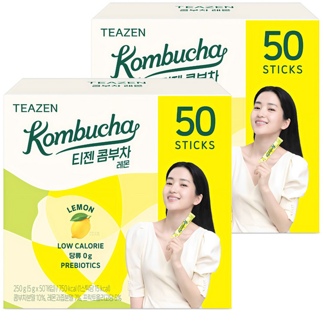 티젠 콤부차 레몬, 5g, 50개입, 2개