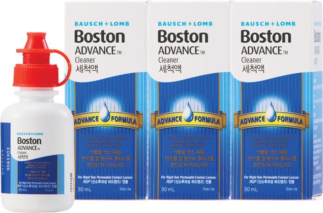 보스톤 어드밴스 클리너액, 30ml, 3개