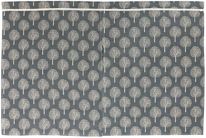 LASSLEY 蕾絲妮 日式棉麻門簾, 冬之森林