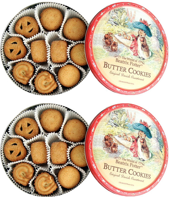 Kjeldsens 彼得兔丹麥奶油餅乾 隨機出貨, 454g, 2盒