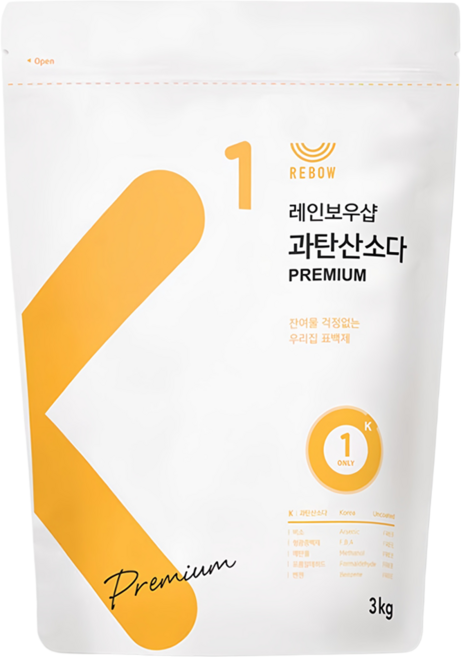 레인보우샵 과탄산소다 프리미엄 산소계 표백제, 3kg, 1개입, 1개