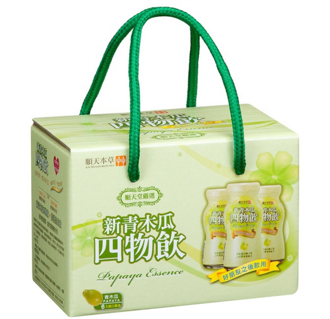 順天本草 新青木瓜四物飲禮盒