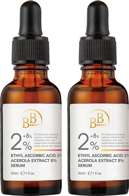 BB AMINO 科研 2%乙基C + 8%西印度櫻桃精華, 30ml, 2瓶