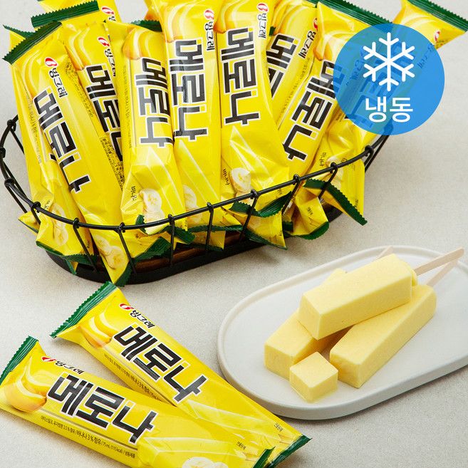 빙그레 메로나 바나나 (냉동), 75ml, 1개입, 40개