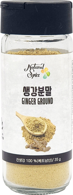 내츄럴스파이스 생강분말, 35g, 1개