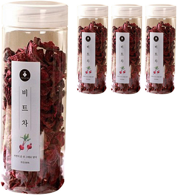 아름다운정성 비트차 건조 말린 비트, 130g, 1개입, 4개