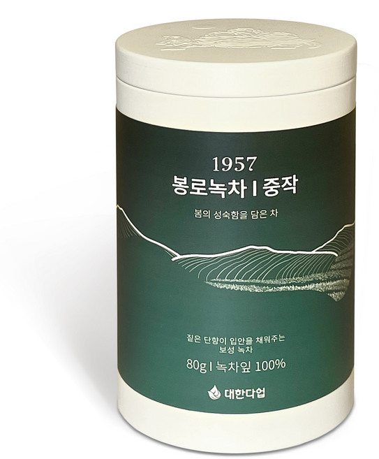 봉로녹차 중작, 80g, 1개입, 1개