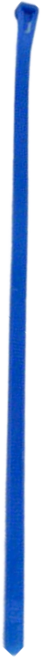 POLYWELL 寶利威爾 可鬆式束線帶 PW15-T65-0100 100條, 藍色, 1包