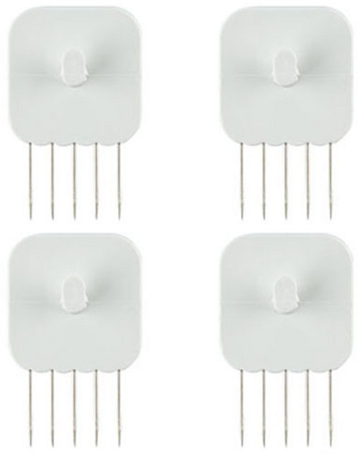 꾹핀 일자형, 4개