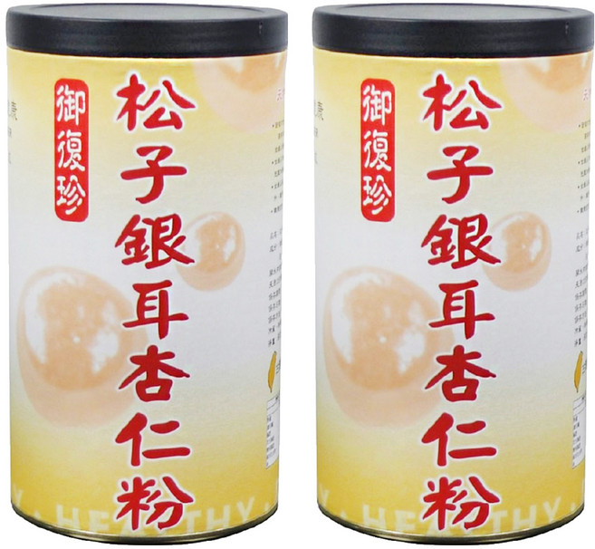 御復珍 松子銀耳杏仁 純素食, 600g, 2罐