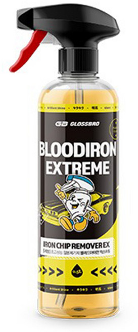 글로스브로 블러드아이언 익스트림 철분제거제 차량용, 500ml, 1개