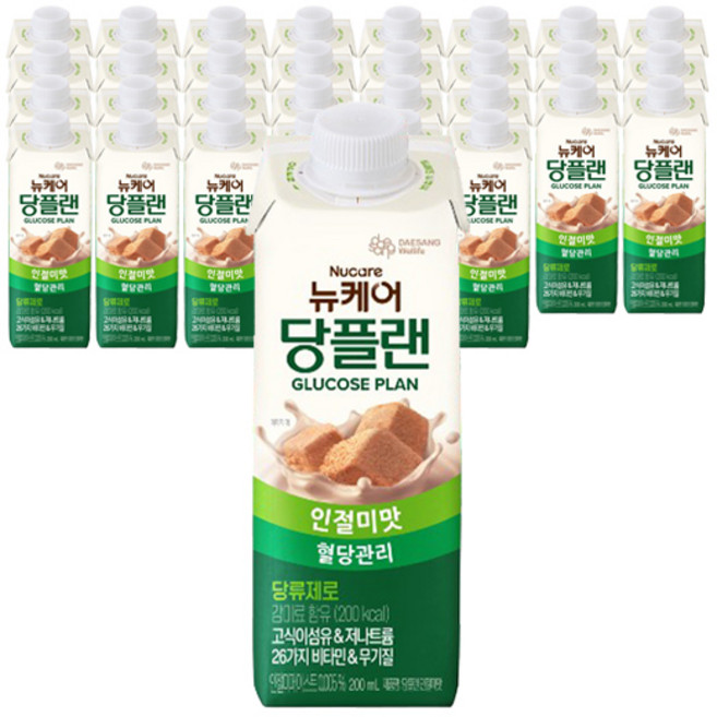 뉴케어당플랜 인절미맛 영양식, 200ml, 48개
