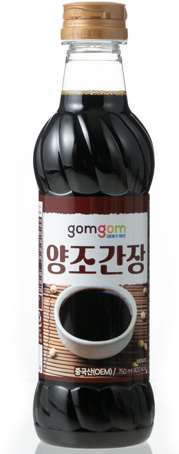 곰곰 양조간장, 1개, 750ml