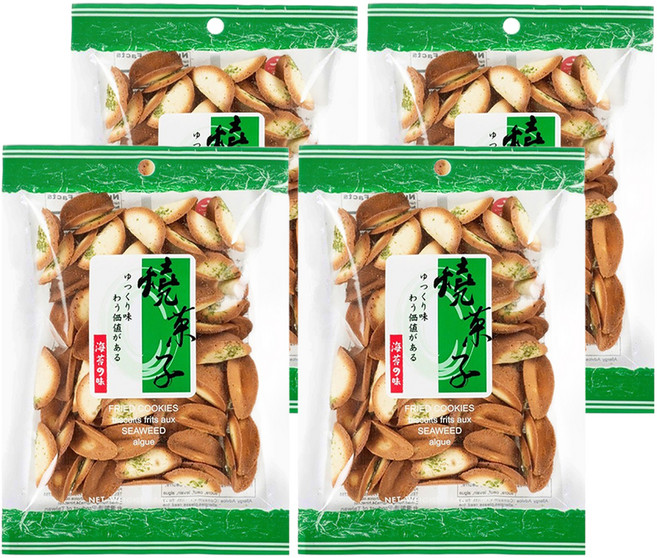 九福 海苔燒果子, 114g, 4包