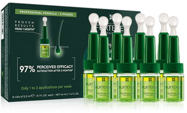 르네휘테르 트리파직 프로그레시브 두피 앰플, 5.5ml, 8개입