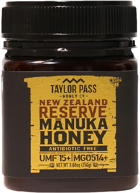 TAYLOR PASS 紐西蘭活性麥蘆卡蜂蜜 UMF15+, 250g, 1罐