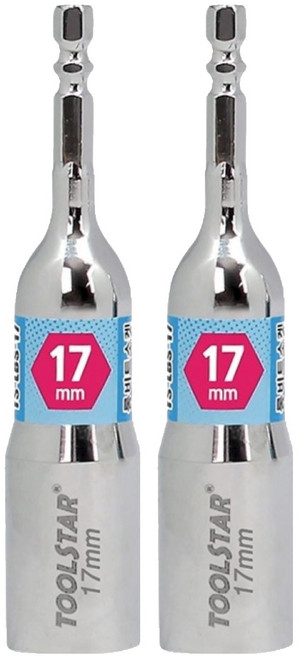 툴스타 임팩복스알 롱비트소켓 TS-LBS-17, 2개