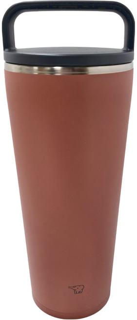 ZOJIRUSHI 象印 大容量吊環隨行杯, 赤橙色, 720ml, 1個