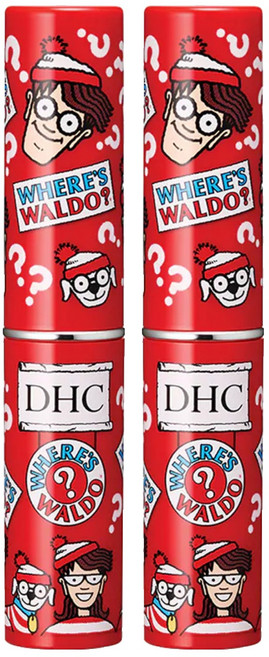 DHC 台灣公司貨 純欖護唇膏 威利在哪裡 歡樂版 1.5g, 2支