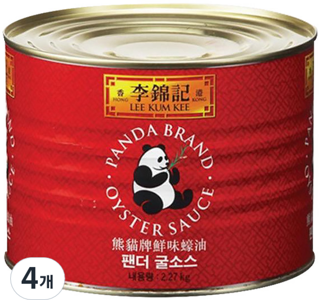 이금기 팬더 굴소스, 2.27kg, 4개