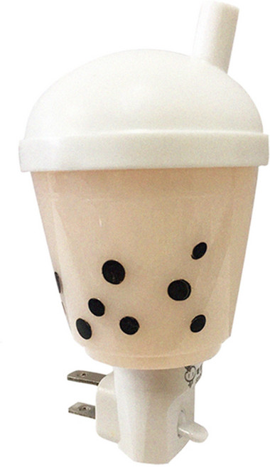 spirit 電精靈 手動LED小夜燈 珍珠奶茶造型 台灣製, 酷珍奶