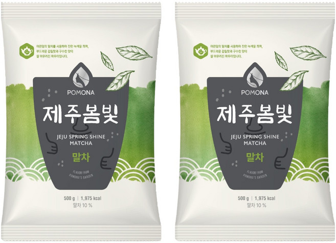 POMONA 濟州產抹茶粉, 500g, 1包, 2包
