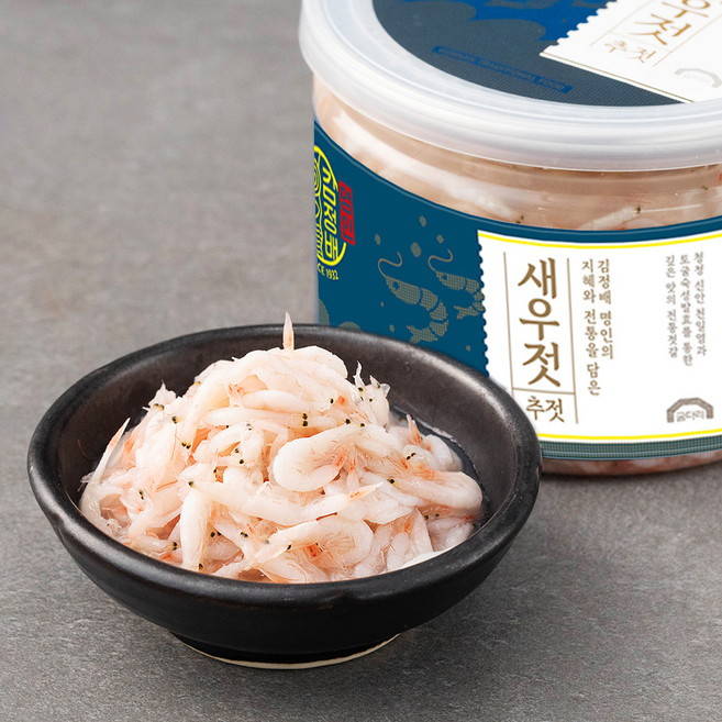 굴다리 김정배 명인젓갈 새우 추젓, 500g, 1개
