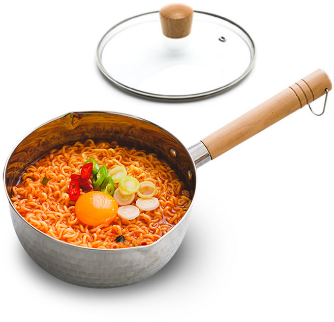 시샘 플렉스 인덕션 편수냄비, 18cm, 실버, 1개