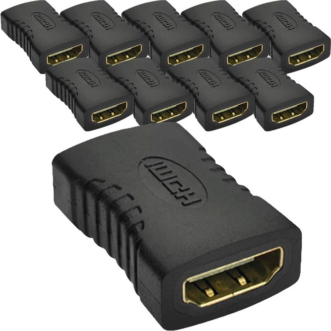 애니포트 HDMI to HDMI 젠더 10개입, AP-HG