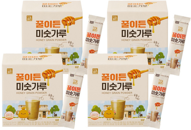 다농원 꿀이든 미숫가루 30p, 4개, 600g