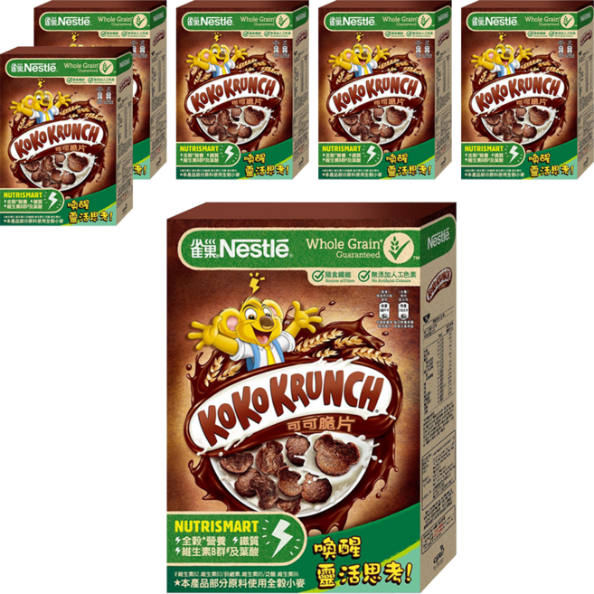 KoKo KRUNCH 可可脆片 早餐脆片, 170g, 6盒