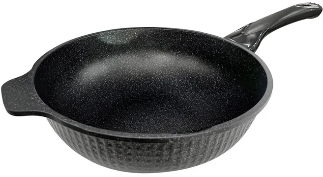 PLUS PERFECT 理想 韓國石墨烯IH不沾炒鍋 無蓋 SJ-0530034-1, 34cm, 1個
