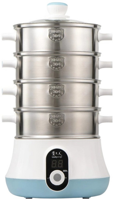 Ladyship 貴夫人 精靈廚房快速蒸氣鍋 KY-609 304不銹鋼材質 30秒快速出蒸氣 防空燒設計