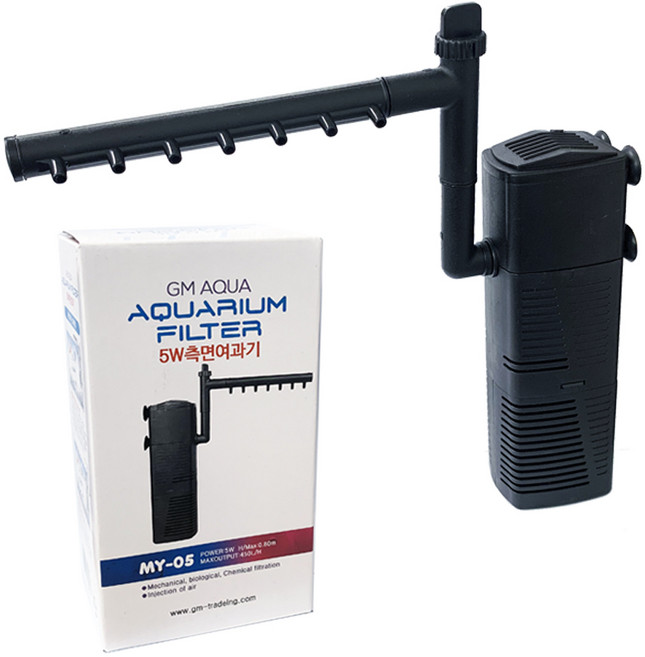 GM AQUA 측면여과기 MY-05, 5W, 1개