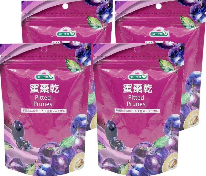 統一生機 蜜棗乾, 4包, 250g